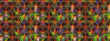 Yumuşak pamuk tasarımı. Yumuşak fayans. Klasik çiçek desenli. Raster 'ın taze dokusu. Paketleme, tekstil, duvar kağıdı için çiçek arkaplanı.