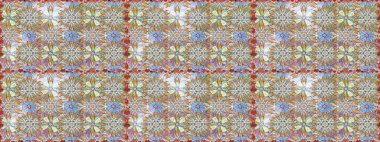 Hediye ambalaj kağıdı, tebrik kartları, posterler ve pankart tasarımı. Gri ve nötr renkte çiçekler. Raster düz çiçekleri pürüzsüz desen.