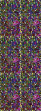 Çiçekler, yapraklar, dekoratif elementler, sıçramalar, lekeler, el çizimleri çizimleri ve Doodle çizimleri, grafik raster çizimleri.