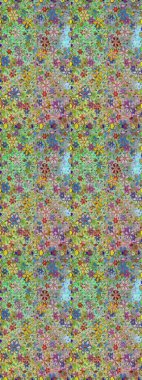 Kartlar, davetiyeler, tarih kartları ve daha fazlası için kullanılabilir. Tatlı suluboya, dikişsiz çiçek deseni. Büyük bir suluboya çiçek seti..