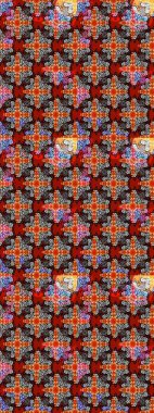 Kullanılabilir Tekstil, tebrik kartı, boyama kitabı, telefon durumda yazdırma için. Etnik Mandala süsleme. Hint çiçek desenli madalyon desen. Raster kına dövme stil.