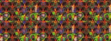 Yumuşak pamuk tasarımı. Yumuşak fayans. Klasik çiçek desenli. Raster 'ın taze dokusu. Paketleme, tekstil, duvar kağıdı için çiçek arkaplanı.