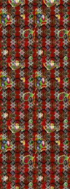 Renkli Bahar Teması eskiz kalıbı. Düz Çiçek Elementleri Tasarımı. Renkli çiçekler. Sevimli çiçek raster deseni.