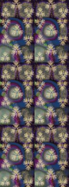 Ethnic Mandala ornament. Can be used for textile, greeting card, coloring book, phone case print. Indian floral paisley medallion pattern. Raster Henna tattoo style.