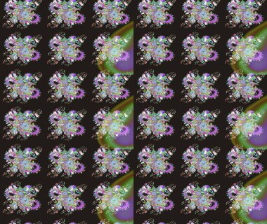 Renkli Bahar Teması eskiz kalıbı. Düz Çiçek Elementleri Tasarımı. Çiçek desenli eskiz, yaz çiçekleri. Gri renkli çiçekler.