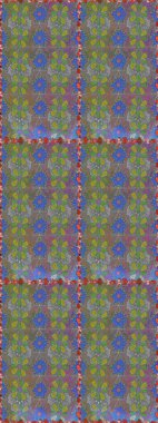 Süslü kumaş deseni. Raster deseni. Çiçekli, suluboya desenli kusursuz çiçek deseni.