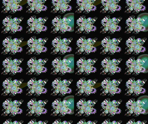 Etnik Mandala süsü. Kızılderili desenli desenli desenli şal deseni. Raster Henna dövme stili. Tekstil, tebrik kartı, boyama kitabı, telefon kılıfı baskısı için kullanılabilir.