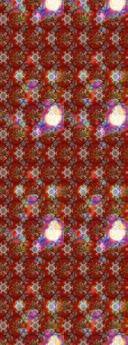 Raster illüstrasyonu. Egzotik çiçekler, kahverengi ve kırmızı renkler üzerine botanik, parlak klasik doğa. Klasik tropikal doğal elementlerin suluboya seti.