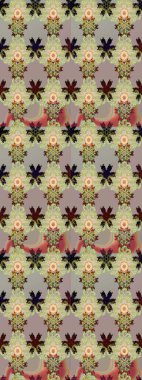 Üzerinde gri renkte çiçekler olan bir çiçek deseni çiz. Suluboya tarzında gri renkte çiçekler.