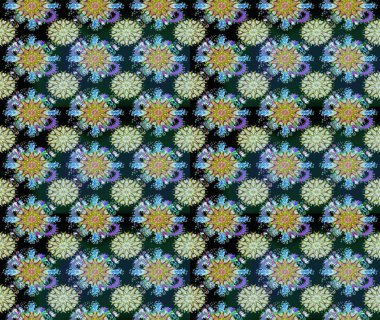 Raster Güzel kumaş deseni. Raster suluboya deseni, narin çiçekler, mavi çiçekler, tebrik kartı şablonu..