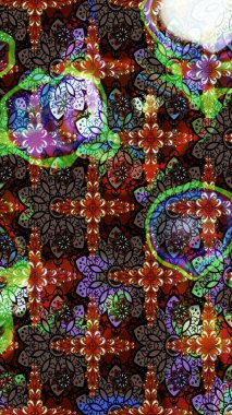 Güzel kumaş deseni. Çiçek arkaplan. Çizim raster deseni.