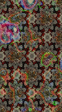 Bright floral collage blossom flowers gray. Amazing collage paradise style for floral design. Blossom lilies sketch background.