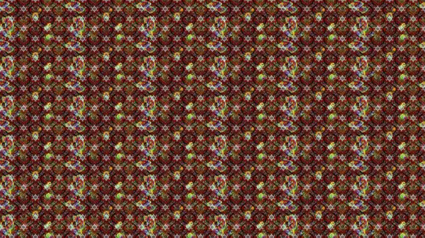 Vadinin çiçekleri kahverengi, kırmızı ve siyah renklerde. Çiçeksel çizim kalıbının çizimi.