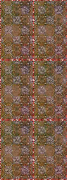 Çiçek deseni. Renkli Bahar Temalı Kusursuz Arkaplan. Raster illüstrasyonu. Düz Çiçek Elementleri Tasarımı. Kusursuz Chichi kumaş deseni..