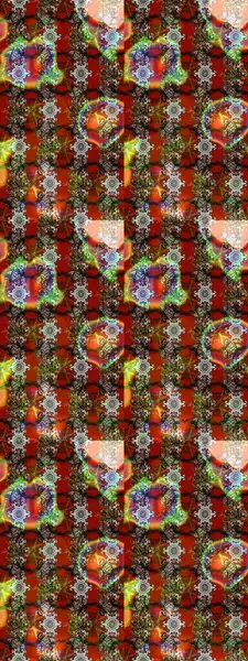 Poster ya da kapak için arka plan. Tekstil için figür. Davetiye ve kartpostal tasarımı için dekoratif çiçek unsurları. Yapraklı çizim şekli. Sevimli zarif çiçekler Raster illüstrasyonu.