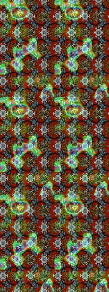 Raster illüstrasyonundaki çiçek desenli çizim. Süslü kumaş deseni. Düz Çiçek Elementleri Tasarımı. Renkli Bahar Teması çizim şablonu.