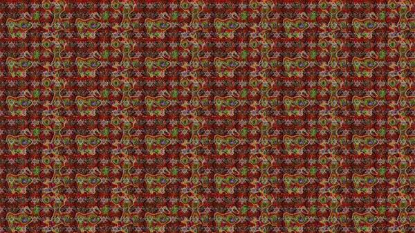 Kahverengi, kırmızı ve nötr renkte çiçekler. Renkli Bahar Teması çizim şablonu. Çiçekli çiçek deseni, suluboya. Düz Çiçek Elementleri Tasarım Raster illüstrasyonu.