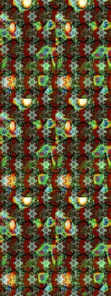 Çizim çiçek deseni duvar kağıdı, web sitesi arka planı, ambalaj kağıdı, davetiye, broşür, afiş veya web sitesi için kullanılabilir. Parlak elementlerin. El çizimi Raster illüstrasyonu.