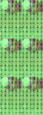 Modern gelişim yeşil raster arka plan duvar kâğıdı illüstrasyonu klasik çizgili, desenli desenli çiçekler, çiçekli süsler. Çiçekli el çizimi çizimi deseni.