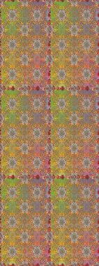 Küçük renkli çiçekler. Küçük çiçekte güzel bir desen. Çiçekli bahar çiçekleri. Moda baskıları için zarif bir şablon. Kusursuz. Motley illüstrasyonu.