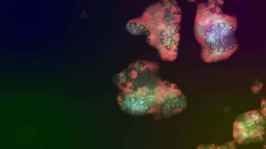 Gri çiçekli eskiz deseni, suluboya çiçek deseni, sevimli çiçek, duvar kağıdı, kart ya da kumaş için fayanslı. Raster - stok.