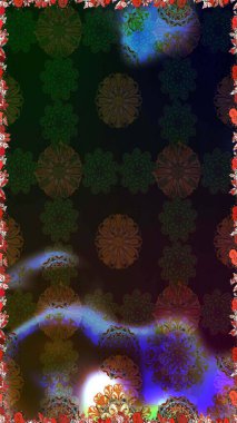 Bahar mevsimi. Gri ve kahverengi renkli çiçekler. Raster dikişsiz şirin çiçek deseni. Nazik romantik baskı. Tatil havası..