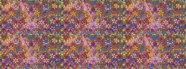 Kahverengi renkli çiçekler. Yumuşak, bahar çiçekli arka plan. Raster çiçek desenli ve çiçekli..