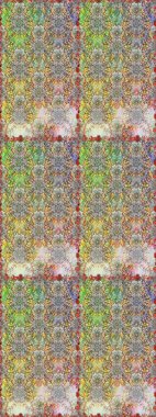 Sorunsuz çiçek deseni kaydırma kağıt, davet, el ilanı, afiş veya Web sitesi Web sitesi arka plan duvar kağıdı için kullanılabilir. Elle çizilmiş Raster resim. Doodle unsurları.