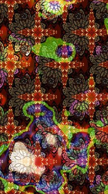 Çiçek deseni duvar kağıdı, desen dolguları ve web sayfası arka planı için kullanılabilir. Süslü zentangle çizim dokusu, soyut çiçeklerle süslenmiş. Şekillendirilmiş çiçekli çizim deseni.