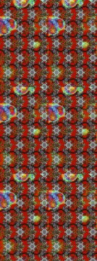 Sevgililer günü ve tebrik kartı konsepti için şık bir davetiye. Üst manzara, yumuşak stil. Gri, kırmızı ve kahverengi renkte manzaralı çiçek deseni. Çiçek kompozisyonu, el boyası, hassas şablon..