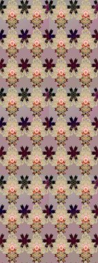 Sevimli çiçek arka plan. Küçük çiçekte dikişsiz desen. Raster illüstrasyon. Güzel kumaş deseni.