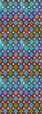 Çiçek kompozisyonu, el boyası, hassas şablon. Mavi renkte manzaralı çiçek deseni. Üst manzara, yumuşak stil. Sevgililer günü ve tebrik kartı konsepti için şık bir davet.