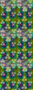 Robot resim. Moda baskıları için zarif bir şablon. Motley illüstrasyonu. Küçük renkli çiçekler. Çiçekli bahar çiçekleri. Küçük çiçekte şirin desenler.