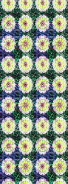 Tarafsız renklerde çiçekler. Nazik romantik baskı. Raster güzel bir çiçek deseni çizmiş. Tatil havası. Bahar mevsimi.