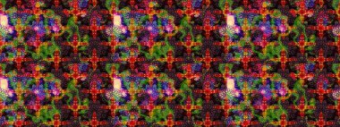 Raster illüstrasyonu. Güzel kumaş deseni. Küçük çiçekteki sevimli çiçek deseni. Güzel karalamalı çiçek deseni çiz..