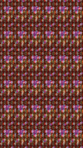 Raster illüstrasyonu. Küçük çiçekteki sevimli çiçek deseni. Çizim.