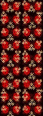 Raster illüstrasyonundaki çiçek desenli çizim. Suluboya tarzında siyah renkte çiçekler.