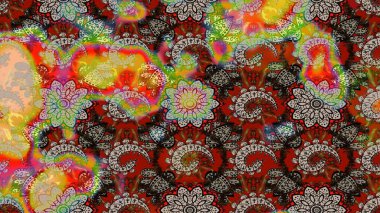 Çiçek desenli eskiz, yaz çiçekleri. Gri ve kahverengi renkli çiçekler. Düz Çiçek Elementleri Tasarımı. Renkli Bahar Teması çizim şablonu.