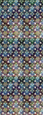 Eskiz arkaplan modeli. Vadinin mavi ve gri renkli çiçekleri. Suluboya, elle çizilmiş. Raster - stok.