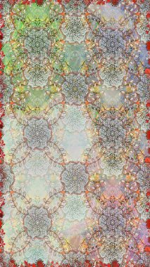 Çiçek arka plan. Sorunsuz raster desen. Güzel kumaş deseni.