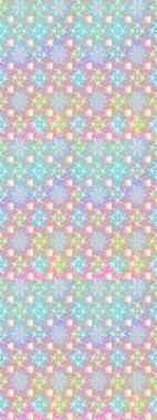 Raster illüstrasyonu. Tarafsız renklerde çiçekler. Çizim çiçek deseni duvar kağıdı için kullanılabilir.