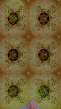 Dekorasyon ve tasarım için güzel bir desen. Moda baskısı. Eski model. Suluboya çizim kalıbı. Raster illüstrasyonu. Çiçeğin suluboya çizimlerinin zarif deseni.