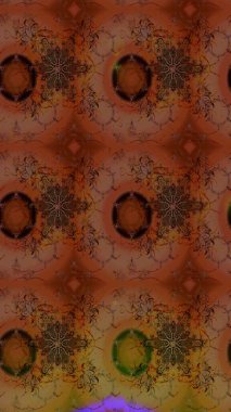 Düz Çiçek Elementleri Tasarımı. Renkli Yaz Temalı eskiz kalıbı. Raster çiçekli arka plan. Güzel kumaş deseni. Güzel eskiz şekli. Yazdır.