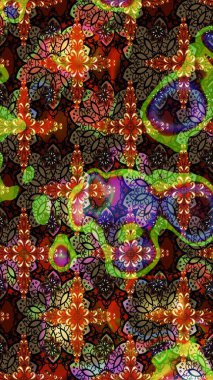 Kahverengi renkli çiçekler. Raster güzel bir çiçek deseni çizmiş. Tatil havası. Bahar mevsimi. Nazik romantik baskı.