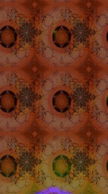 Düz Çiçek Elementleri Tasarımı. Renkli Yaz Temalı eskiz kalıbı. Raster çiçekli arka plan. Güzel kumaş deseni. Güzel eskiz şekli. Yazdır.