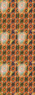 Noel, kar tanesi, yeni yıl 2019. Kahverengi renklerde, altın elementlerle kusursuz klasik desen.