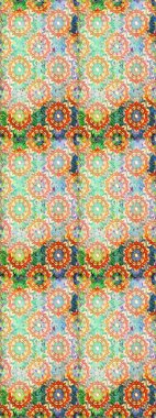 Kusursuz raster arka plan. Çiçek deseni. Duvar kâğıdı barok, İspanyol kumaşı. Tarafsız renklerde altın elementler. Şekil grafik deseni.