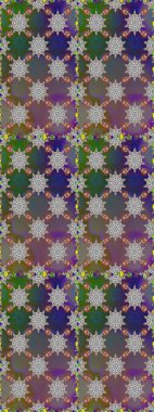 Çiçekli karalama şeklinde Raster çiçek deseni. Gri ve kahverengi renkli çiçekler. Nazik, sevimli çiçek arkaplanı..