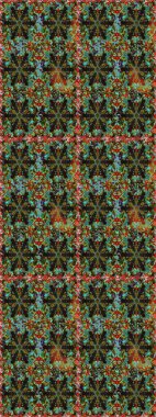 Doğu tarzı arabesk. Raster illüstrasyonu. Kusursuz altın desenli bukleler. Raster altın desen. Altın elementli kahverengi renkler.