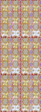 Çizgisiz desen. Raster Moda kumaş deseni. Şirin çiçekler..